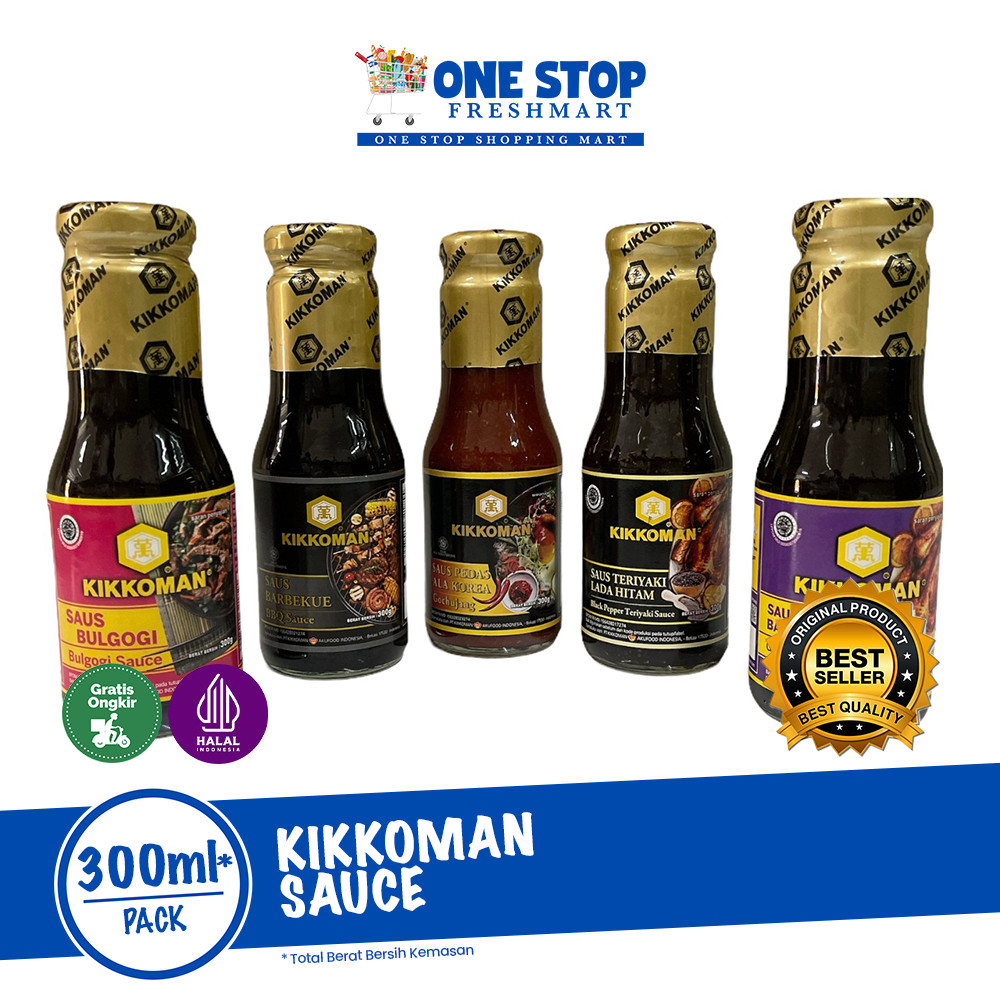 

KIKKOMAN SAUCE 300ML