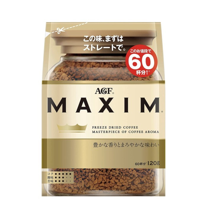 

JAMIN MURAH !!!Kopi Instan AGF Maxim Freeze Dried Coffee Instant Coffee 120 Gram / 170 Gram / Stick(BISA LANGSUNG ORDER)