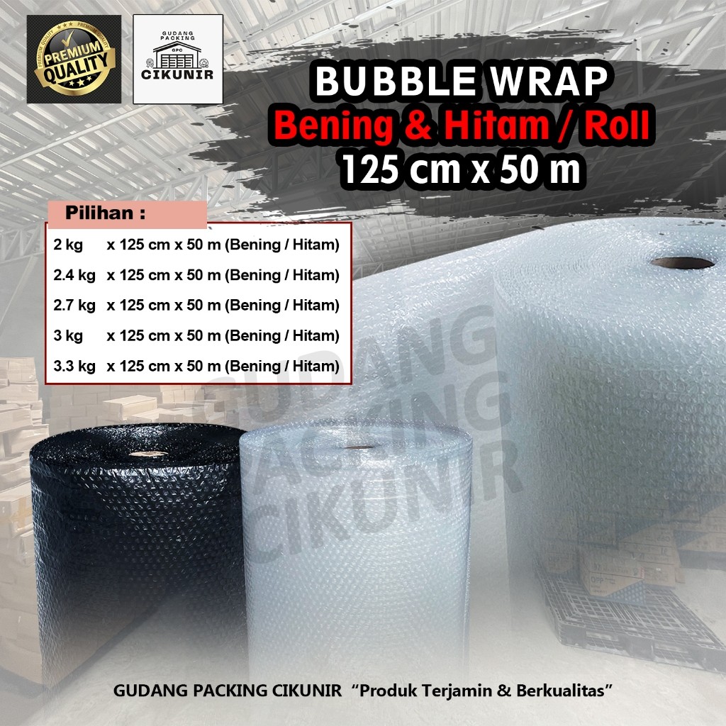 

Bubble Wrap Bening / Bubblewrap Bening / Bubble Wrap Roll Tebal CO