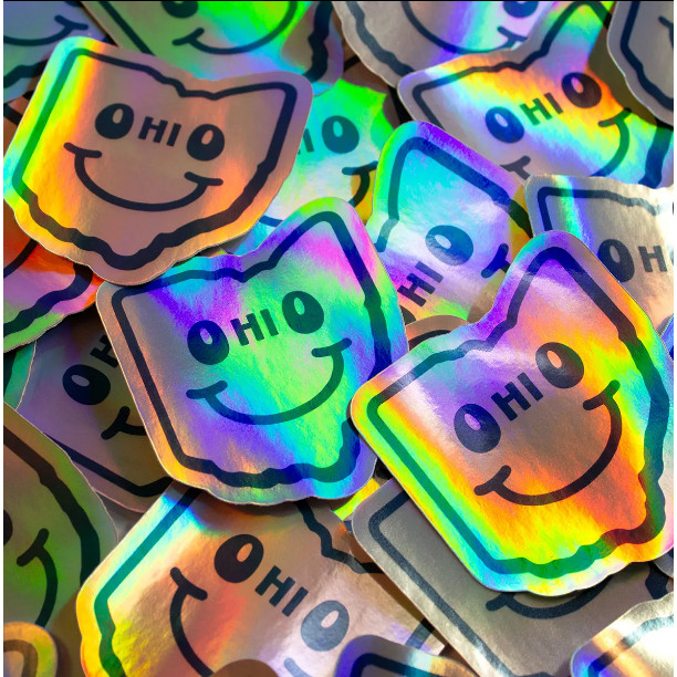 

Customized high-quality die-cutting adhesive labels, vinyl PVC waterproof adhesive, sticker laser effect