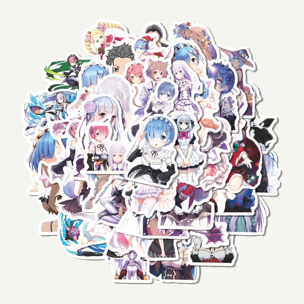 

Sticker Pack Stiker Anime Re:Zero: Starting Life in Another World | Sticker TUMBLR | Stiker LAPTOP KOPER HELM