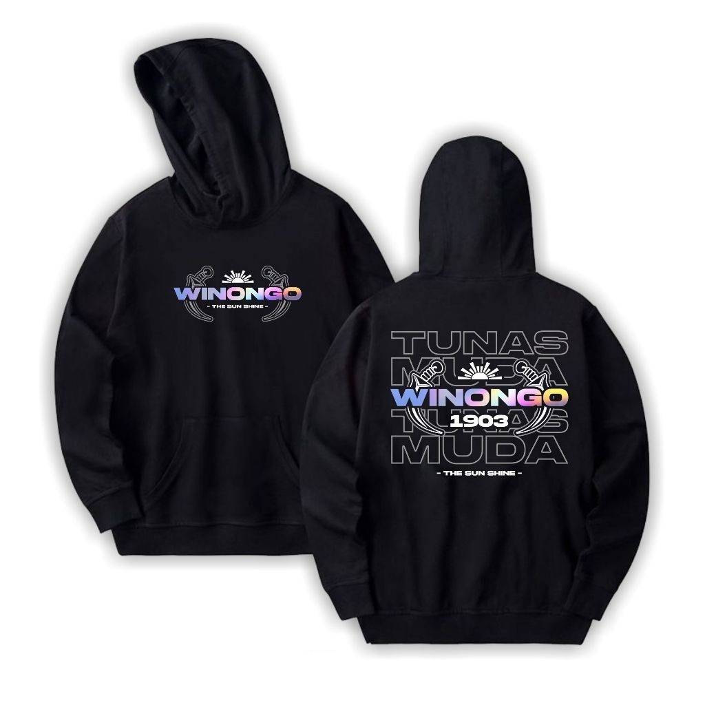 TREND JAKET  REFLEKTIF HOODIE PSHW WINONGO 1903 TEBAL MENYALA HOLOGRAM SETIA HATI WINONGO HOODIE