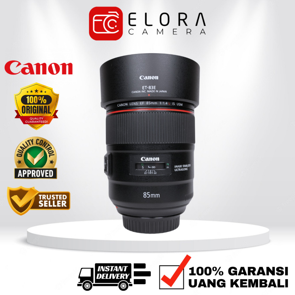 Canon EF 85mm F1.4 L IS USM / Lensa Canon EF 85 mm F 1.4 L IS USM
