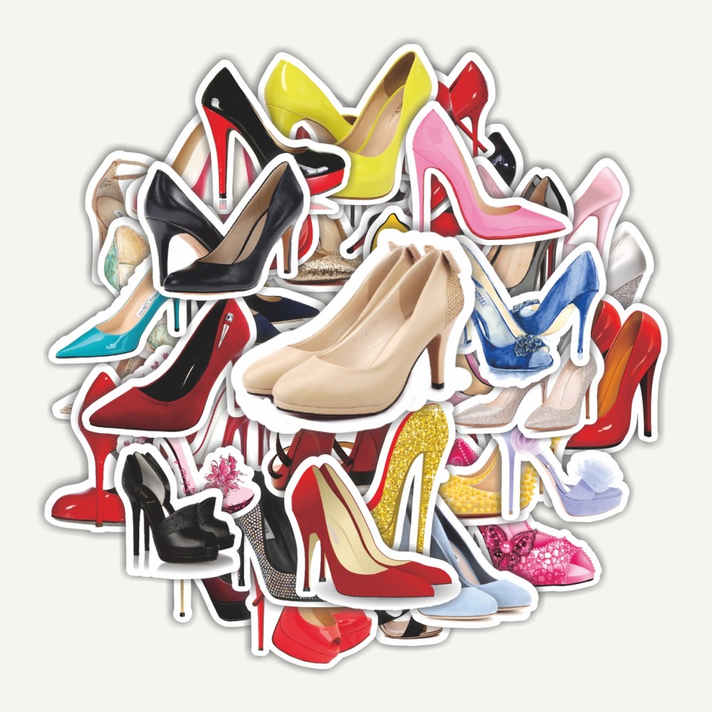 

Sticker Pack Stiker Princess Heels | Sticker TUMBLR | Stiker LAPTOP KOPER HELM
