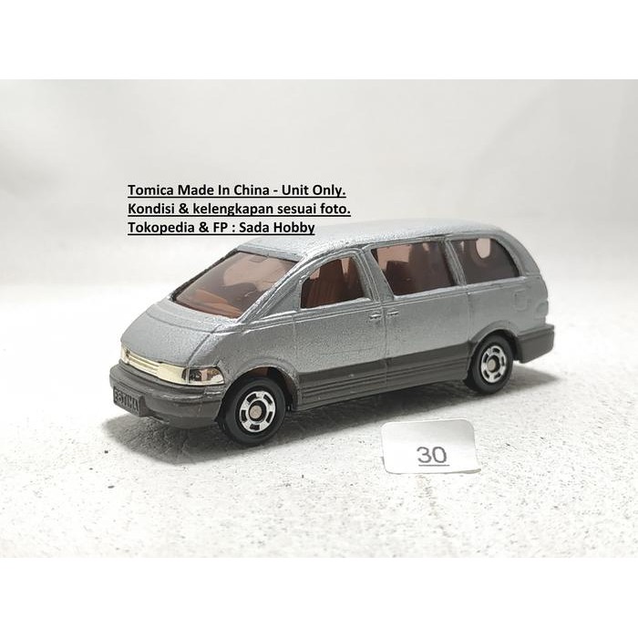 IP3... Tomica No 99 Toyota Estima Silver Ex Deluxe Car Carrier Set Unit Only 2ND
