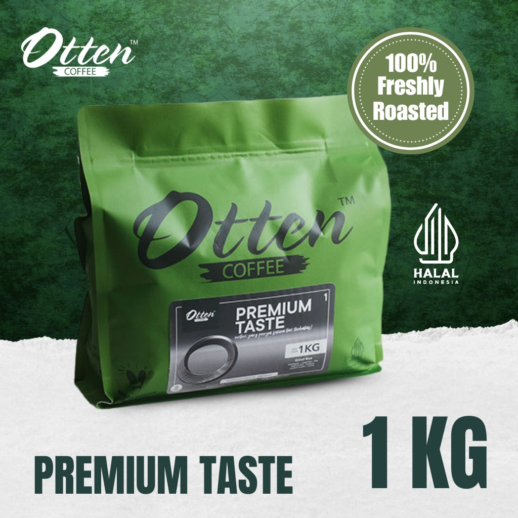 

Premium Taste - Kopi House Blend 1 kg - Commercial Blend - Biji / Bubuk Kopi Otten Coffee