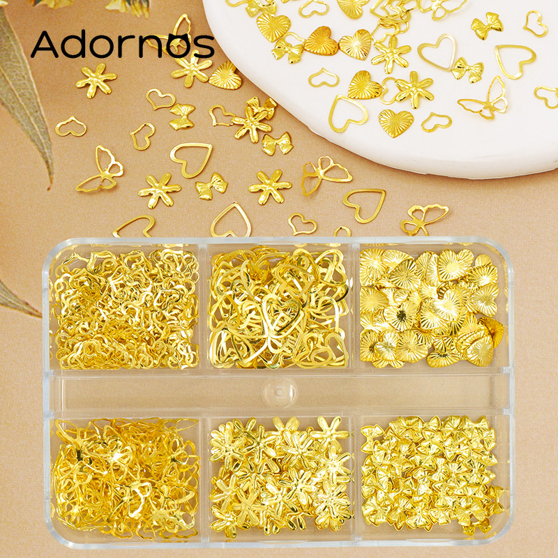 

Resin Filling Metal Rivets Flower Love Heart Alloy 3D Epoxy Resin Filler Valentines Day Handcraft DIY Jewerly Making Accessories