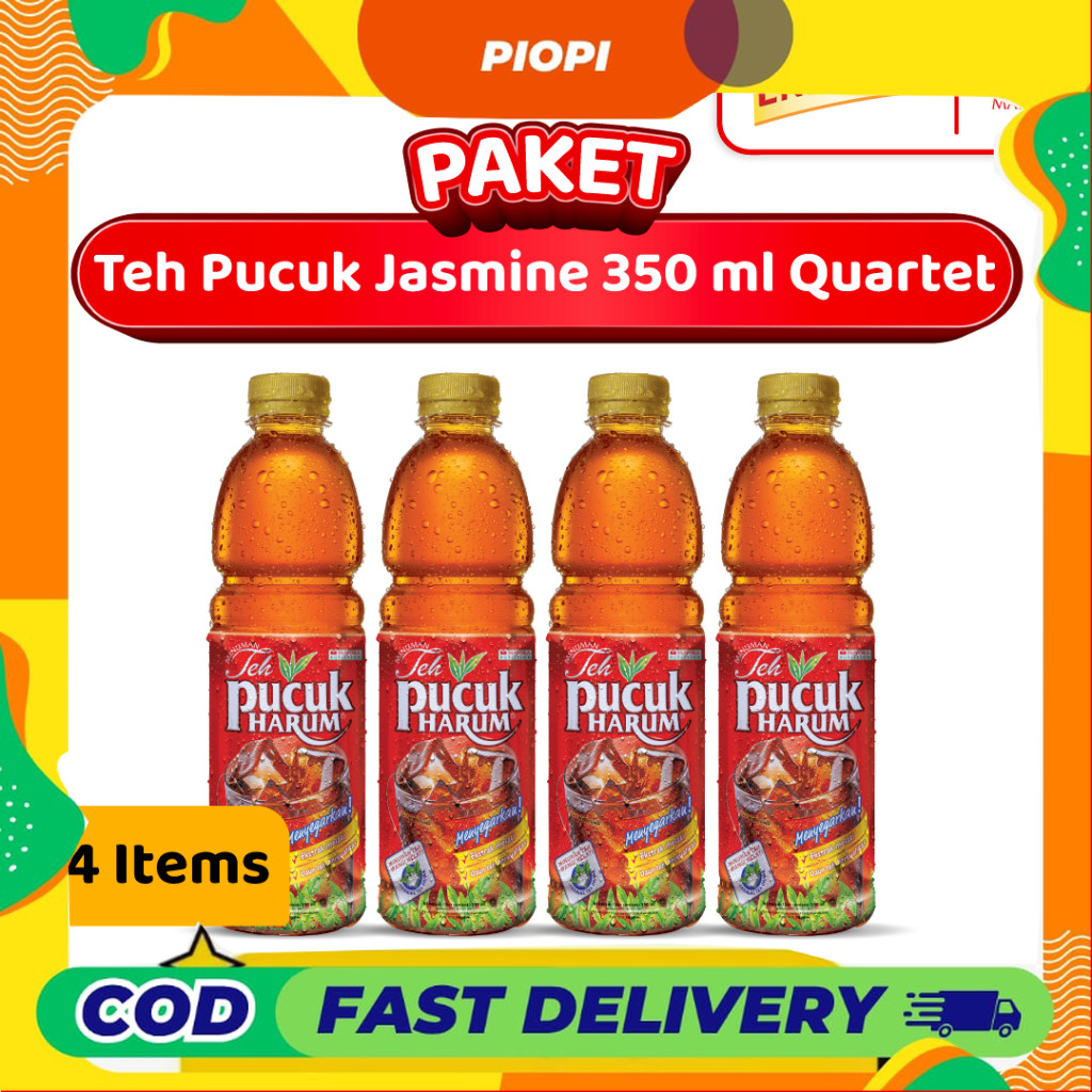 

PIOPI Teh Pucuk Harum Jasmine 350 Ml Rasa Segar Manis