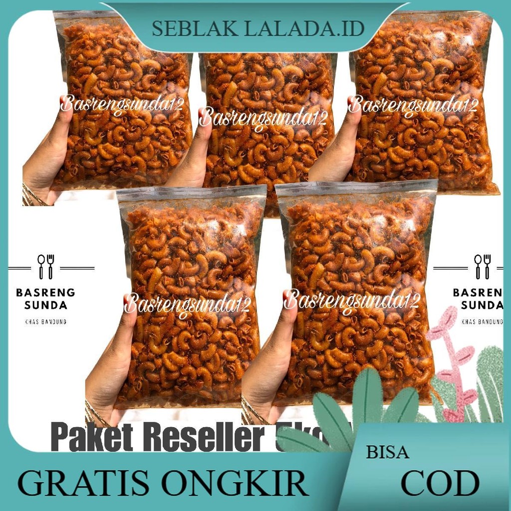 

Paket Reseller Makroni Pedas Daun Jeruk isi 5kg Cemilan Instan Food Snacks Kerupuk