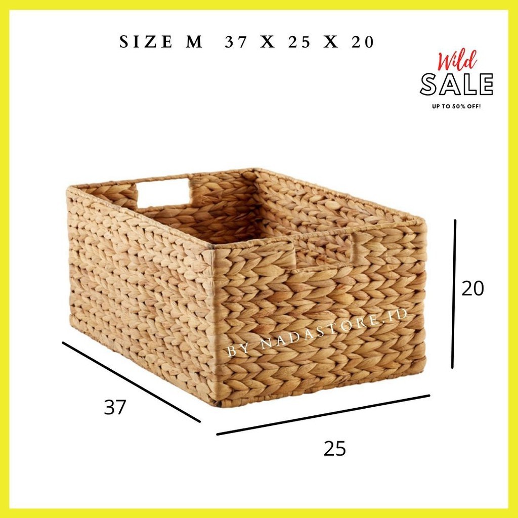 Sinarterang3 Box Lubang Rangka Besi/Storage/Keranjang Rangka Besi/ Box/Box Serbaguna/Box Anyaman