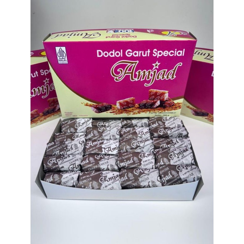 

Dodol Garut original coklat susu 500grolkeh oleh makanan garut Brand luxury jelita