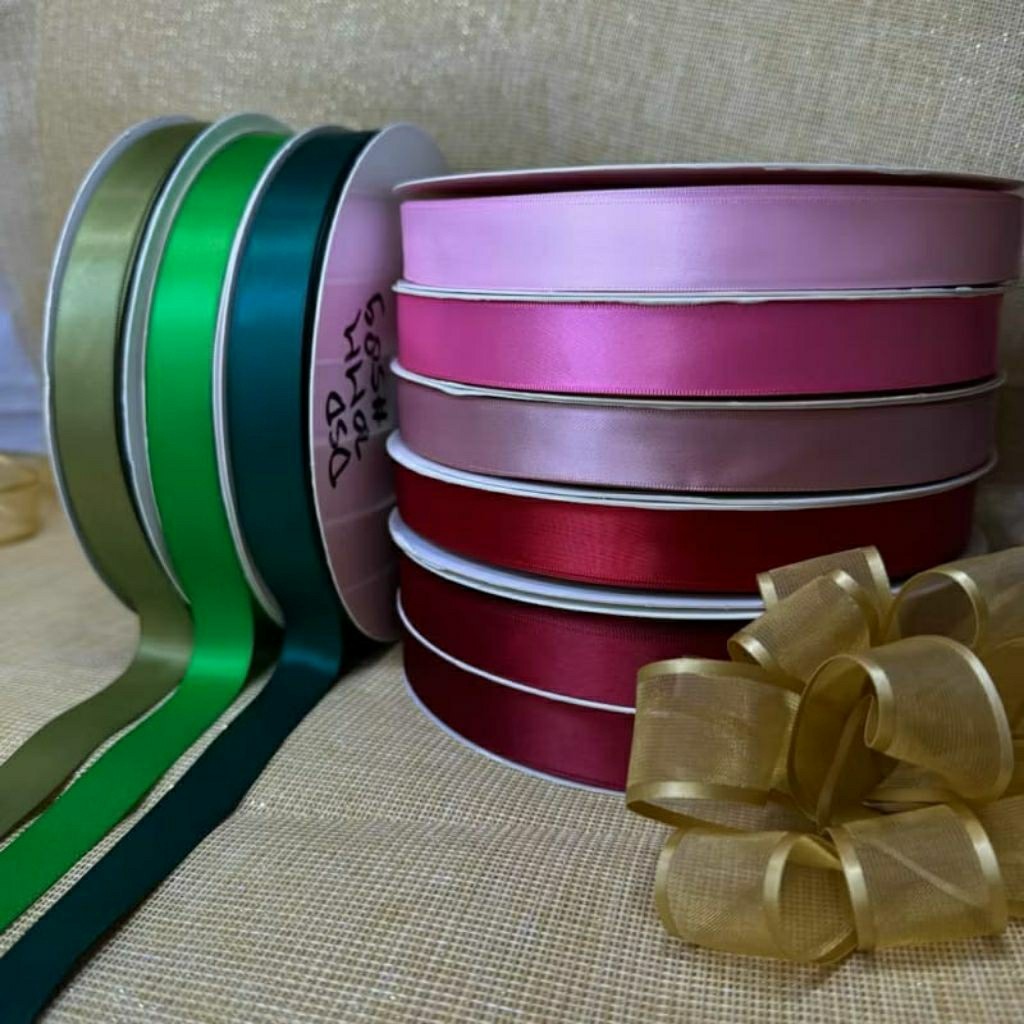 

1 ROLL - 2 cm DX | Pita Double Satin Import 1.9 cm