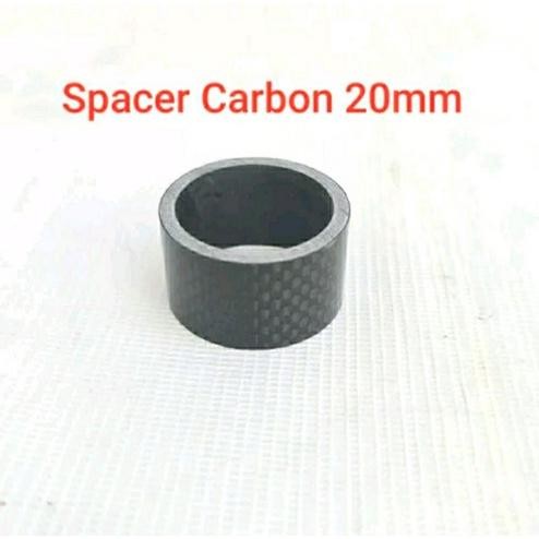 RING SPACER CARBON 20mm 2cm FORK KARBON 20 mm RISK  headset - Warna