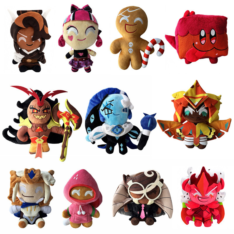 Cookie Run Kingdom Plush Shadow Milk Cookie Run Kingdom Toy Shadow Milk Cookie Plush Toy Doll Plushi