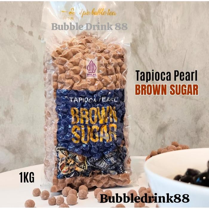 

PROMO-[Best Quality] ITPIN BOBA PEARL ORIGINAL / BOBA BROWN SUGAR / TAPIOCA PEARL GULA AREN - BROWN SUGAR