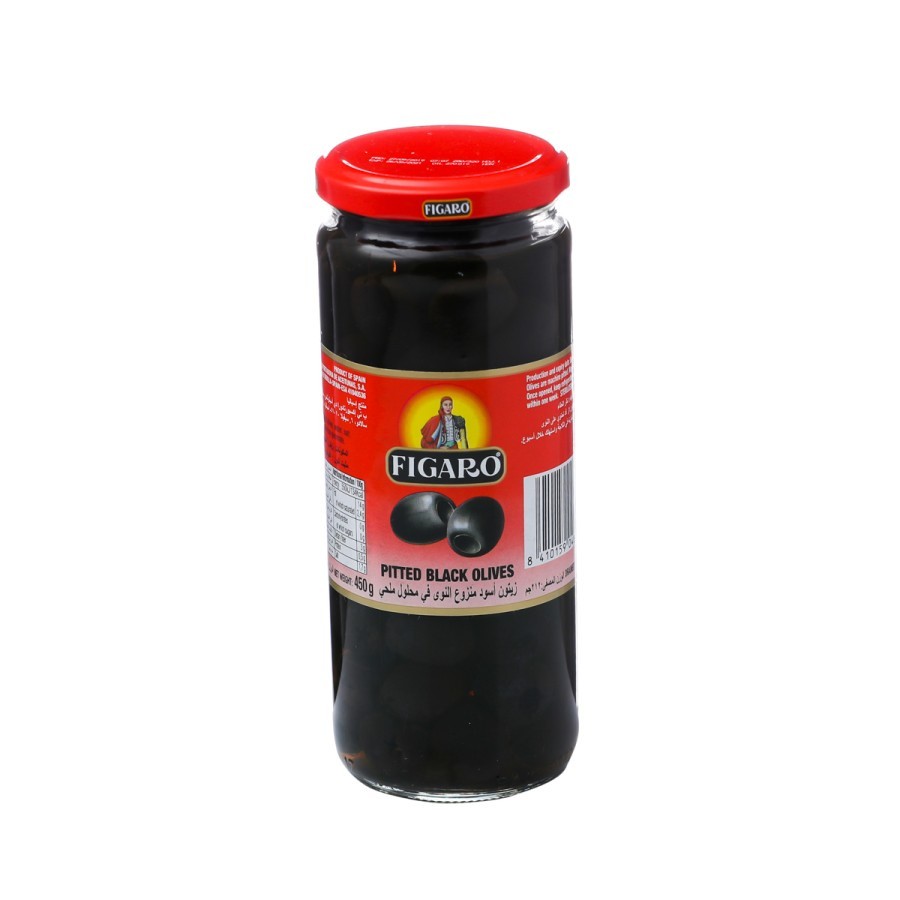

Black Pitted Olive Figaro - 450 GRAM