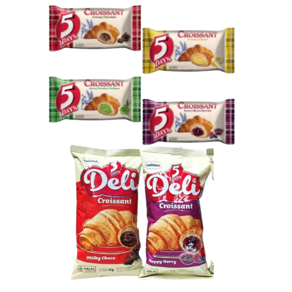 

5 DAYS CROISSANT/DELI CROISSANT ALL VARIAN
