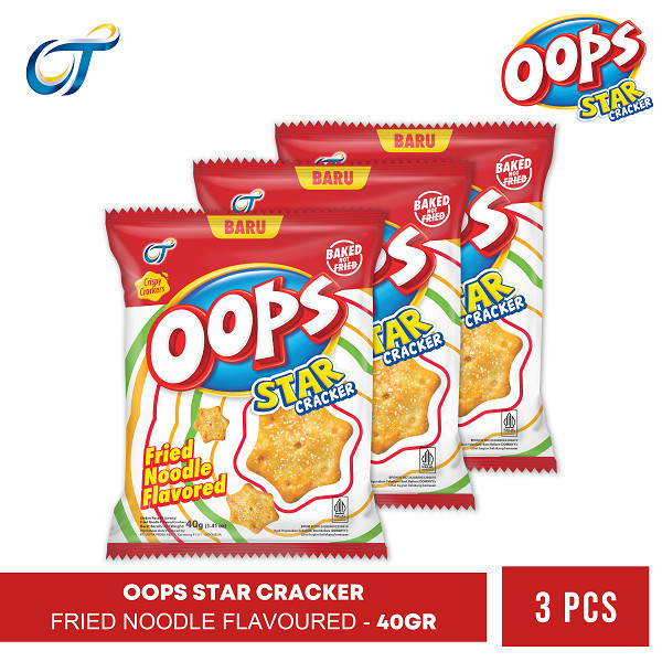 

Oops Star Cracker Mie Goreng 40 Gr (Isi 3)