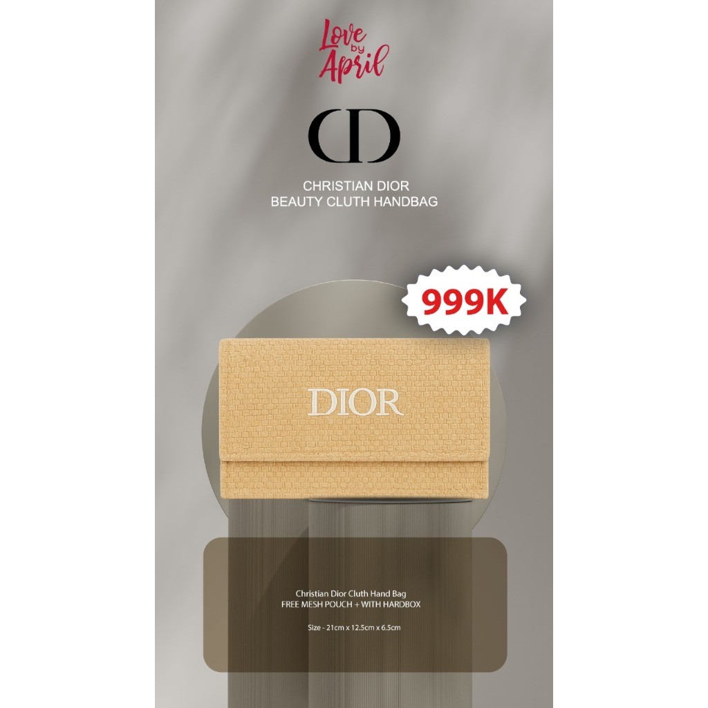 DIOR Beauty Clutch HandBag With Hard BoxCO