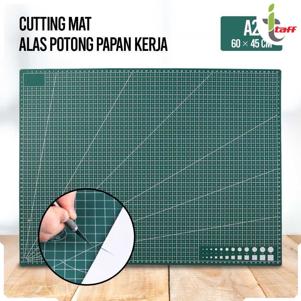 

Taffware Working Pad Cutting Mat Alas Potong Papan Kerja A2 60x45cm - QJ3
