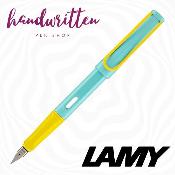 

LAMY Safari Cartridge & Converter Fountain Pen - SE Pina Colada, SS Extra Fine
