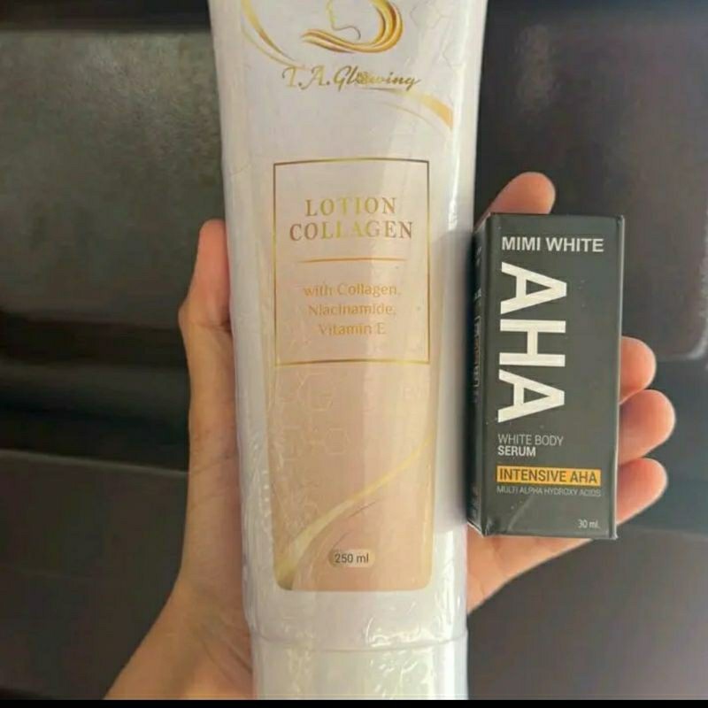 [GVA] LOTION COLLAGEN UKURAN BESAR 250ml + AHA THAILAND