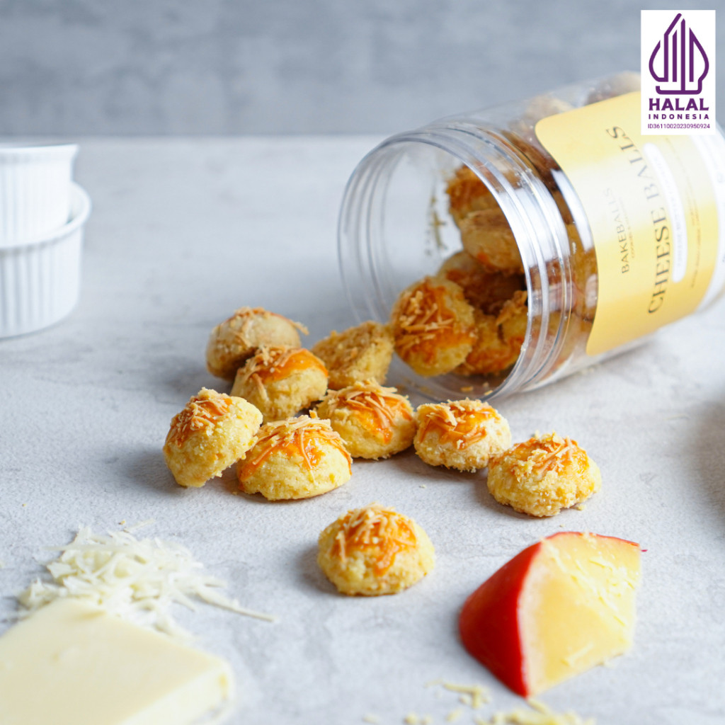 

Edam Cheese Butter Cookies by Bakeballs | Kukis Keju Edam Gurih | Kue Kering Halal, Tanpa Telur, Rendah Gula