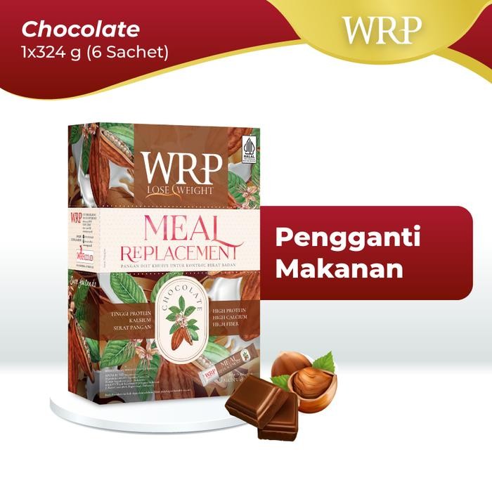 

Hot Produk WRP Meal Replacement Chocolate 324g - Pengganti Makan Terbaik dan Terlaris