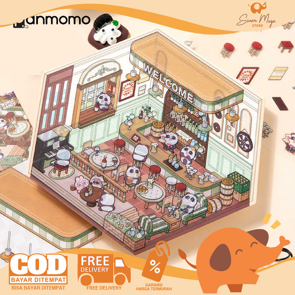 

PANMOMO DIY Sticker Korea BIG Series - Stiker Landscaping Murah