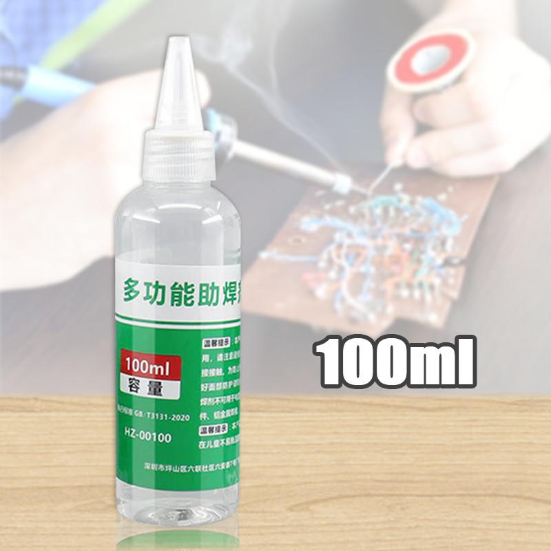 100ML Stainless Steel Flux Solder Nikel Kuningan Tembaga Besi Bearing Solder Pasta Solder Flux Solde