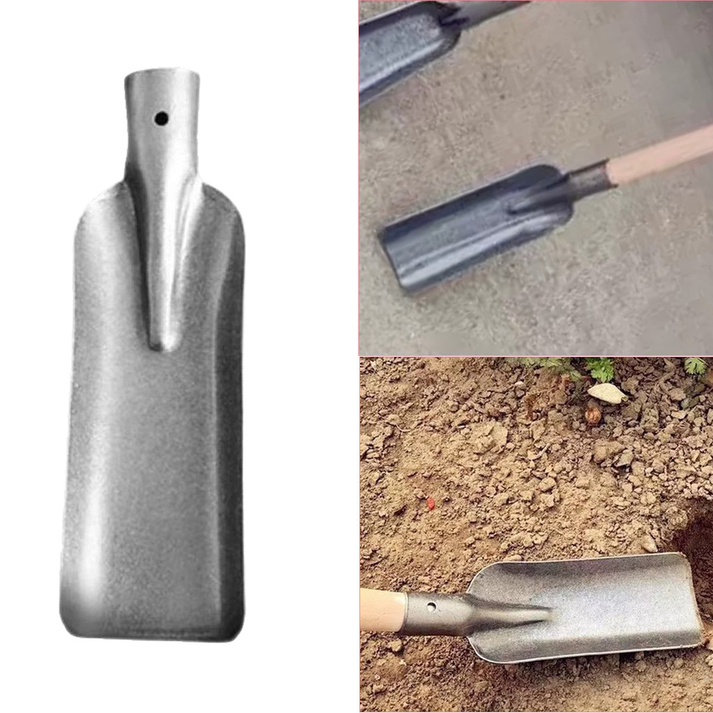 Sekop taman Lubang anti lengket Baja Tanah Sekop Cangkul Untuk Menggali Lubang Tanaman
