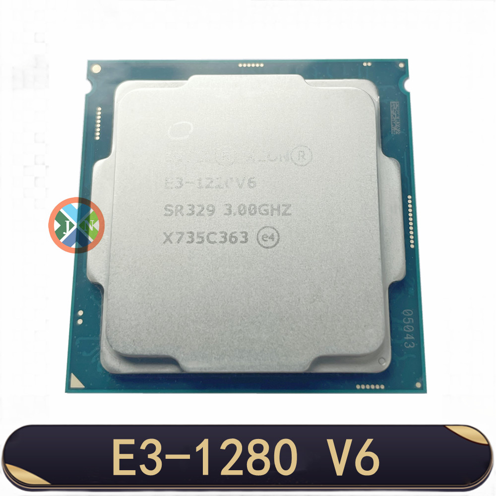 Xeon E3-1280V6 CPU 3.90GHz 8M LGA1151 E3-1280 V6 Quad-core Desktop E3 1280V6 processor  E3 1280 V6