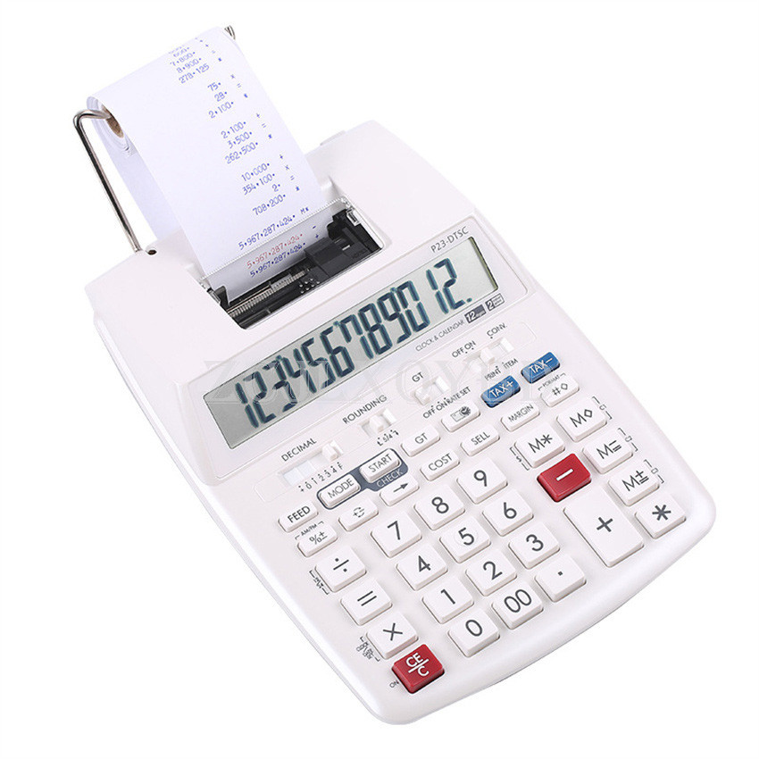 

P23 High Output Scientific Calculator Bank Accounting And Financial Financial Calculator Dual Color Code Printer Calculator