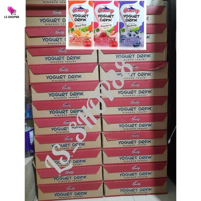 

CIMORY Yogurt Drink 125ml Karton / Dus isi 40 pcs