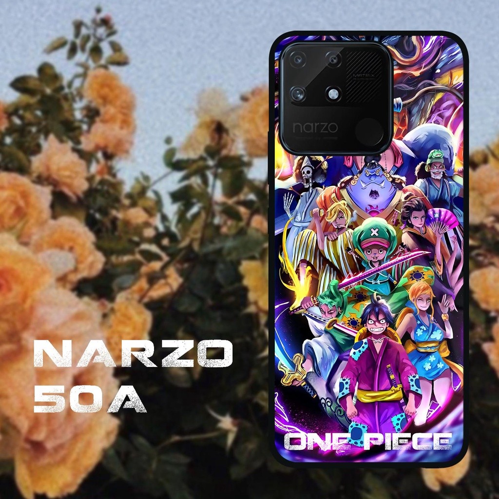 Case Kilau Realme Narzo 50a | Narzo 50A| Motif One Piece
