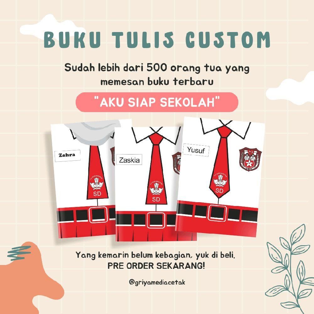 

Buku Tulis Custom A5 Seragam Sekolah Series