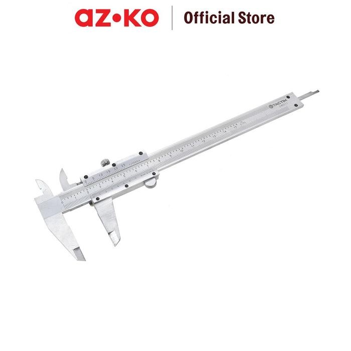 

AZKO Tactix Jangka Sorong 15 cm 0.02 mm Caliper Vernier Alat Pengukur Benda Kerja Penggaris Besi Perkakas Pengukur Dan Penanda Perlengkapan Tukang