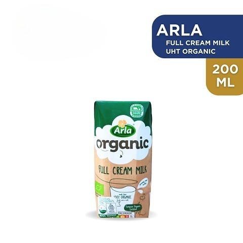 

Arla Full Cream Milk UHT Oganik 200 Ml