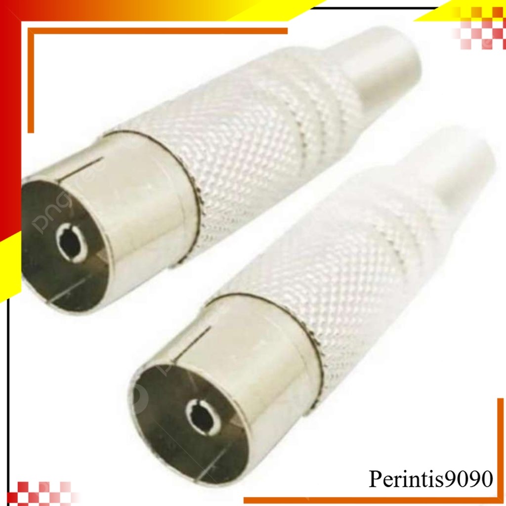 jek antena tv besi female(cewek)