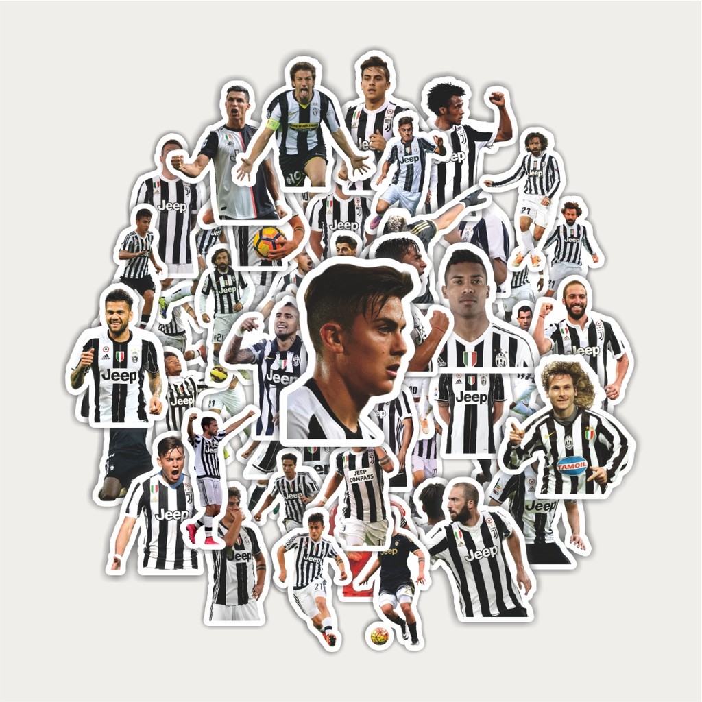 

Sticker Pack Stiker Football Series Juventus FC | Sticker TUMBLR | Stiker LAPTOP KOPER HELM