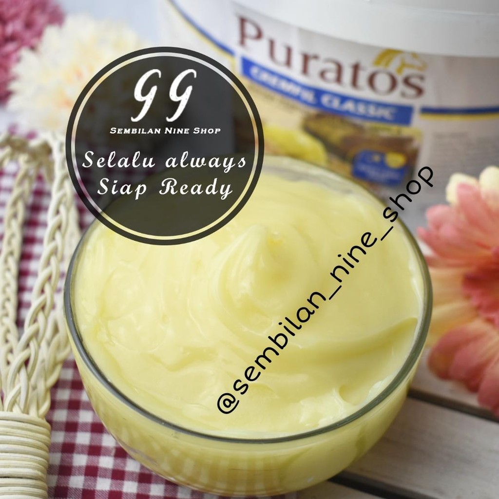

Puratos 500 Gram CREMFIL CLASSIC VANILLA Creamfil Vanila Krim Isian Filling Creamfill Cream