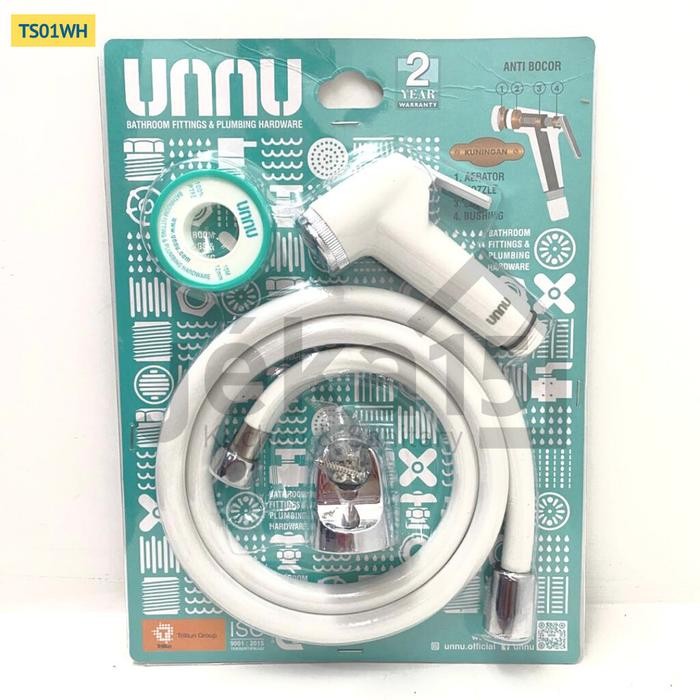 TOILET SHOWER / CLOSET SHOWER / JET SHOWER UNNU - White
