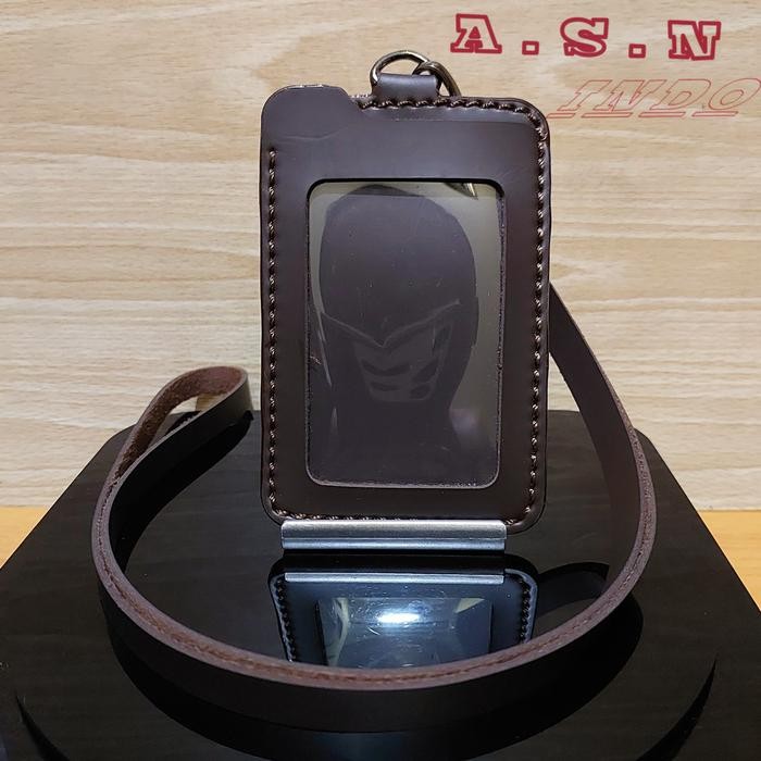 

Promo Id Card Kulit Polos Id Card Polos Kulit - Hitam, Single