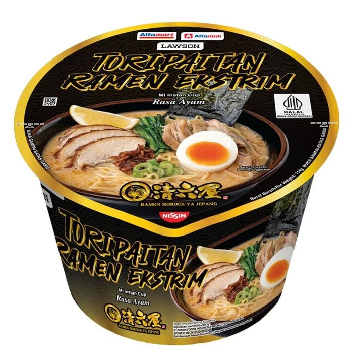 

Alfamart Ramen Seirock-Ya Jepang Mi Instan Toripaitan Ramen Ekstrim 114 g