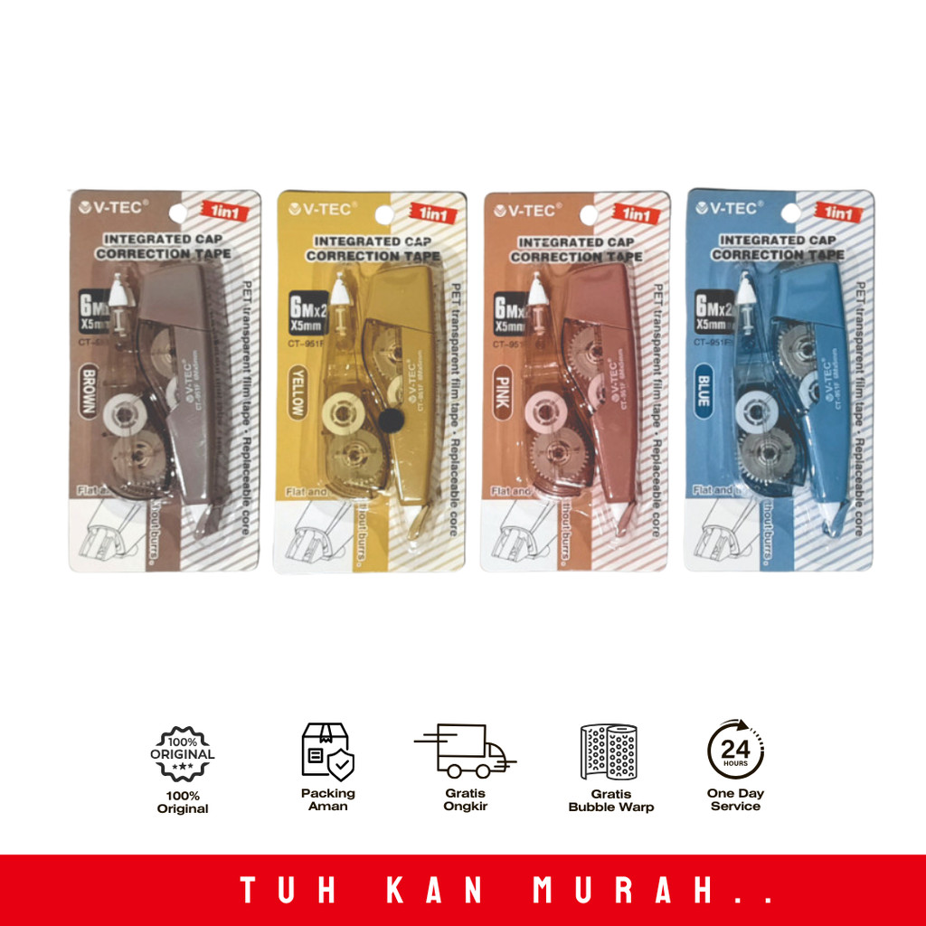 

CORRECTION TAPE TYPE CT-951F V-TEC