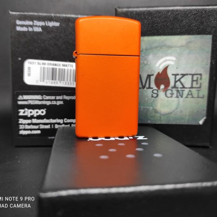 Zippo 1631 Slim Orange Matte Original