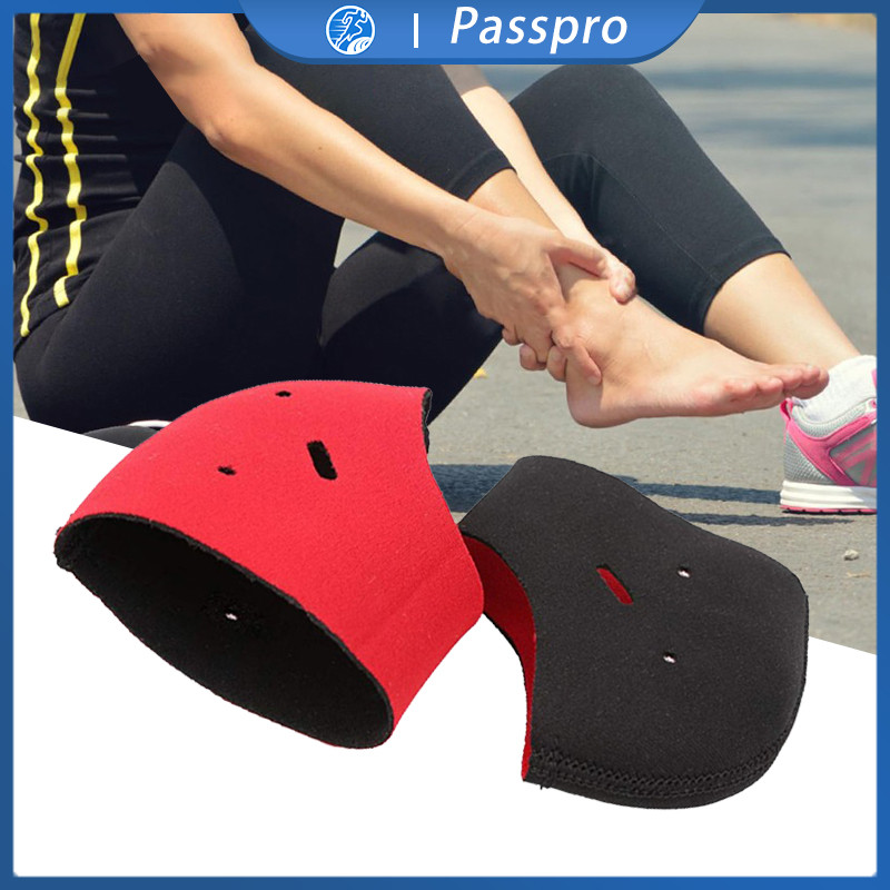 Sepasang Bantalan Tumit Plantar Fasciitis Insole Pelindung Tumit Alas Tumit Kaki Therapy Untuk Terap