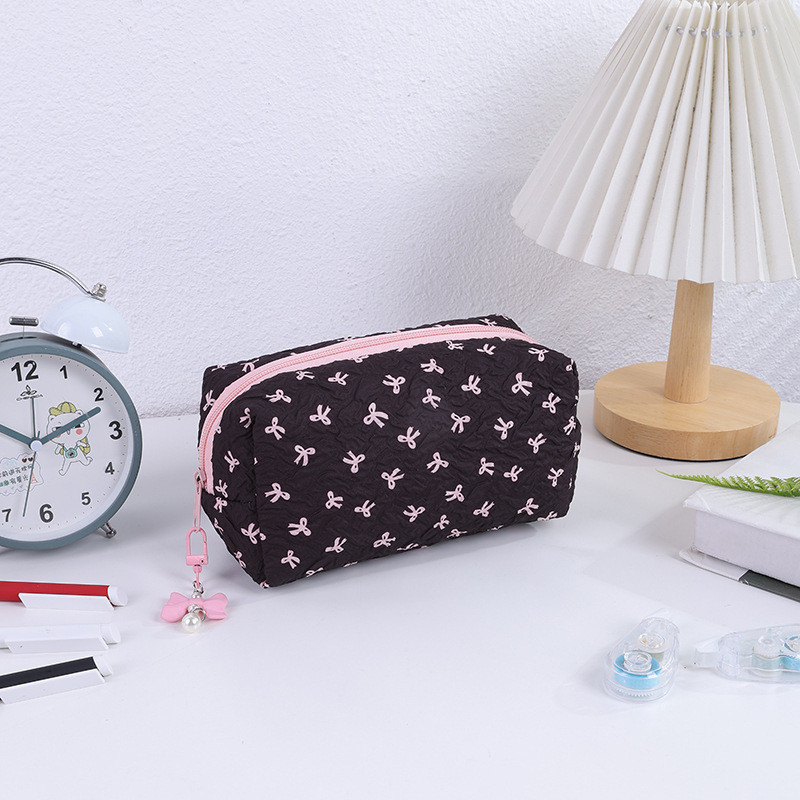 

Mini Bow Pencil Case Back To School Pen Bag Girls Large Capacity Pencil Pouch Stationery Bag Cute Students Pencilcase Organizer