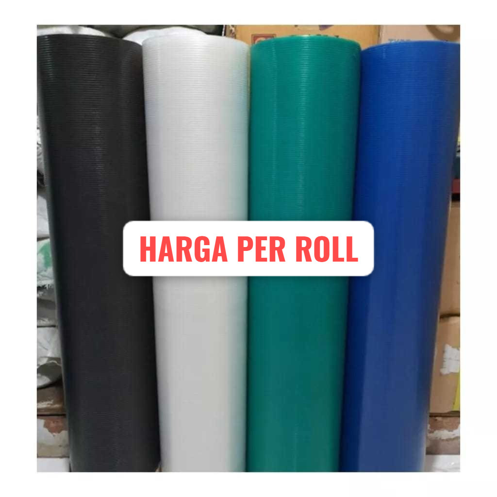 Fiber Pagar Plastik Polos / Penutup Pagar Plastik Motif Polos(ROLL)