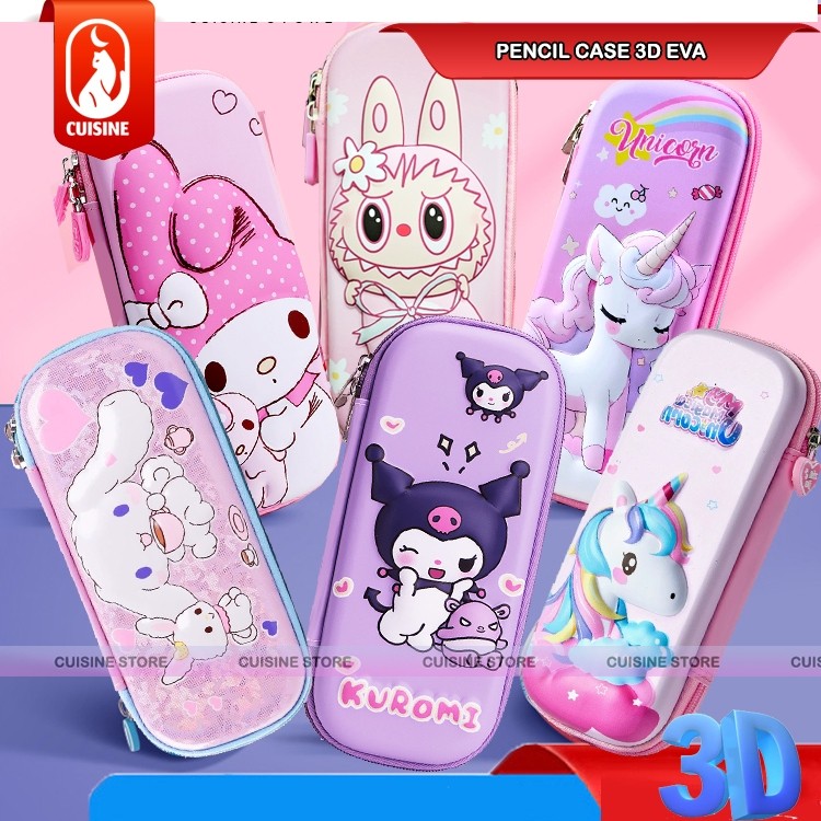 

COD Kotak Pensil 3D Timbul EVA Astronot Sanrio Ukuran 23 CM Tempat Pensil Anak Sekolah Kualitas Bagus